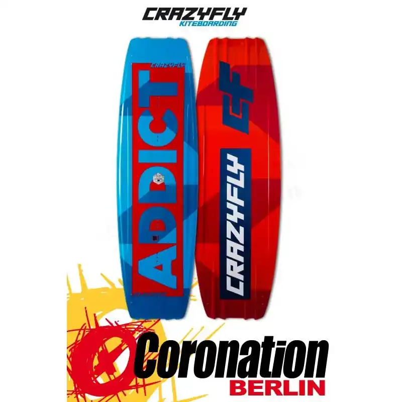 Preisreduziert CrazyFly Addict 2018 Kiteboard