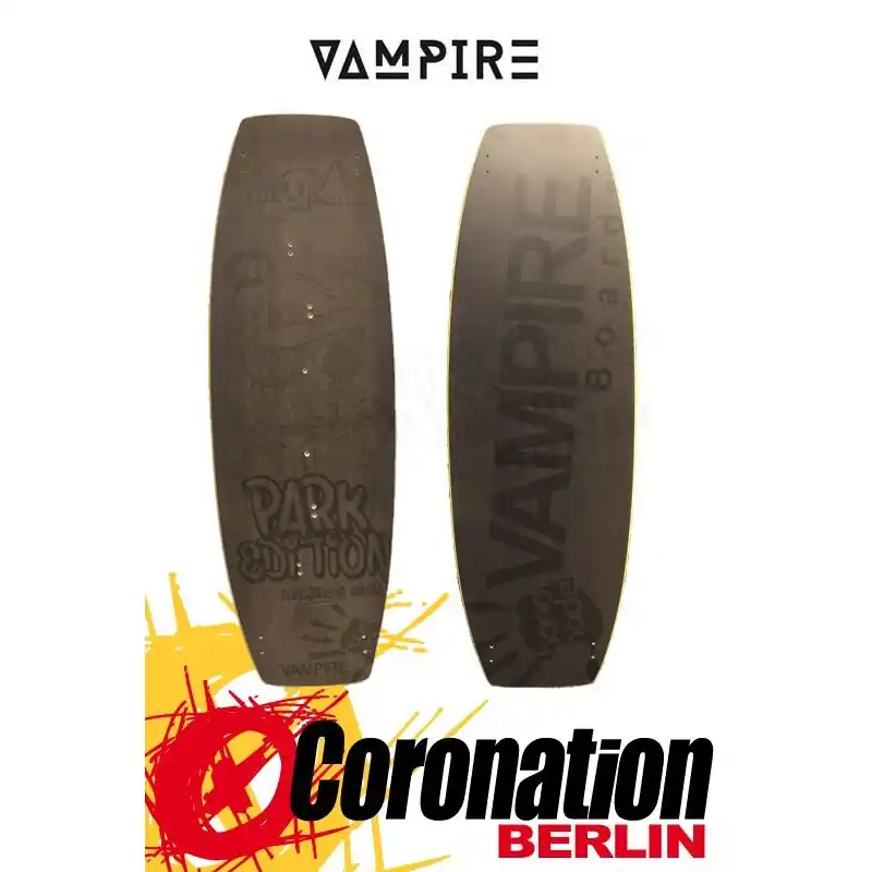 Vampire Park Edition CARBON Kiteboard mit Bindung Saisonangebot