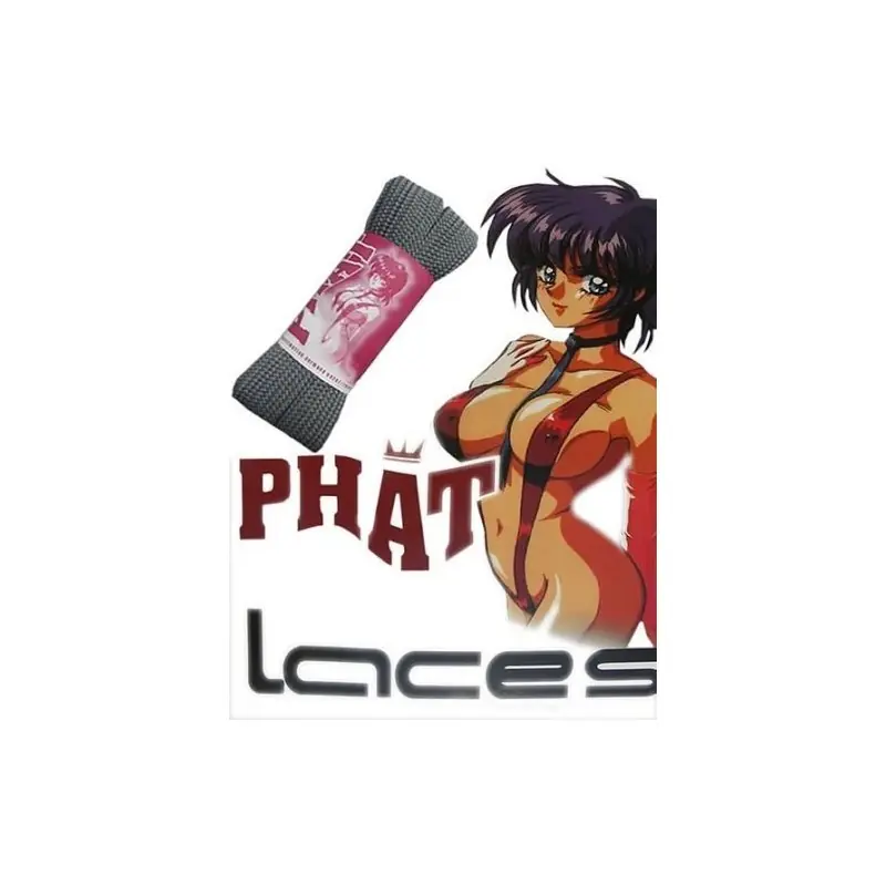 Phat Laces XXL Fat Schnürsenkel Hellgrau Bestseller