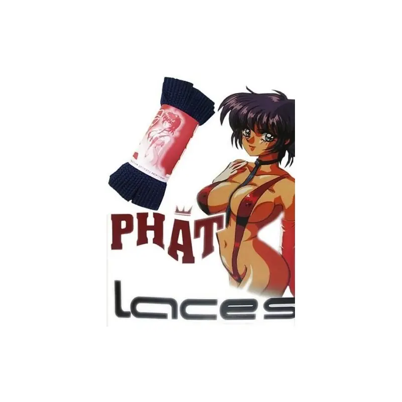 Phat Laces XXL Fat Laces Schnürsenkel Marineblau Günstig