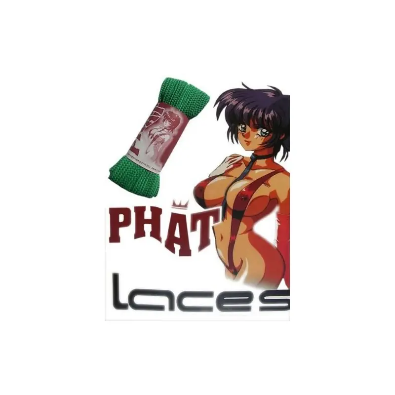 Billig FAT LACES XXL Phat Laces Schnürsenkel Green