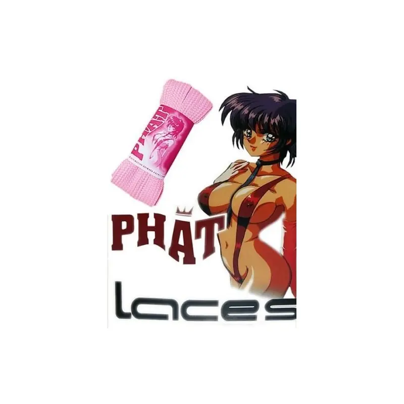 Geprüft FAT LACES - XXL Sneakers Schnürsenkel Babyrosa