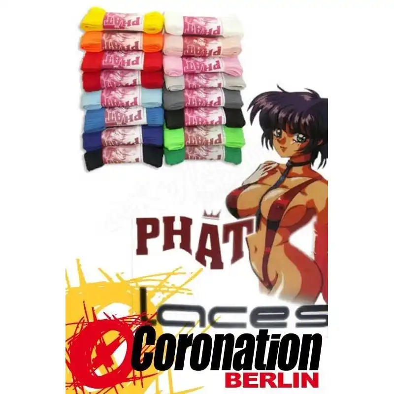 FAT LACES - XXL Sneaker Schnürsenkel Letzte Chance