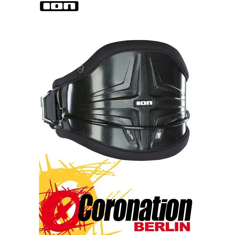 Geprüft ION RIOT CURV 9 Hook Kite Harness black