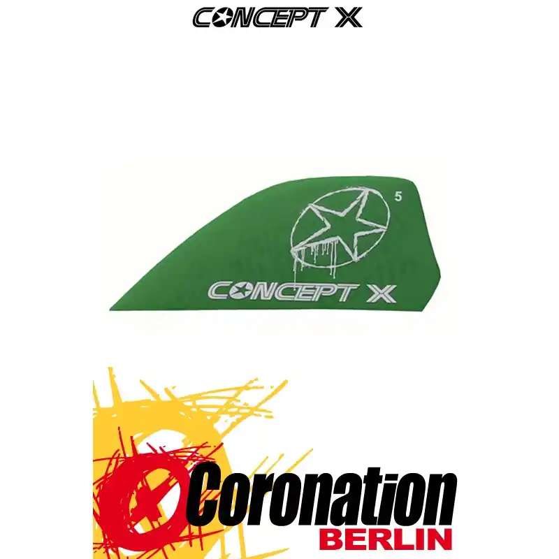 Concept-X HC Fins 4cm Kite Finnen green Preisreduziert