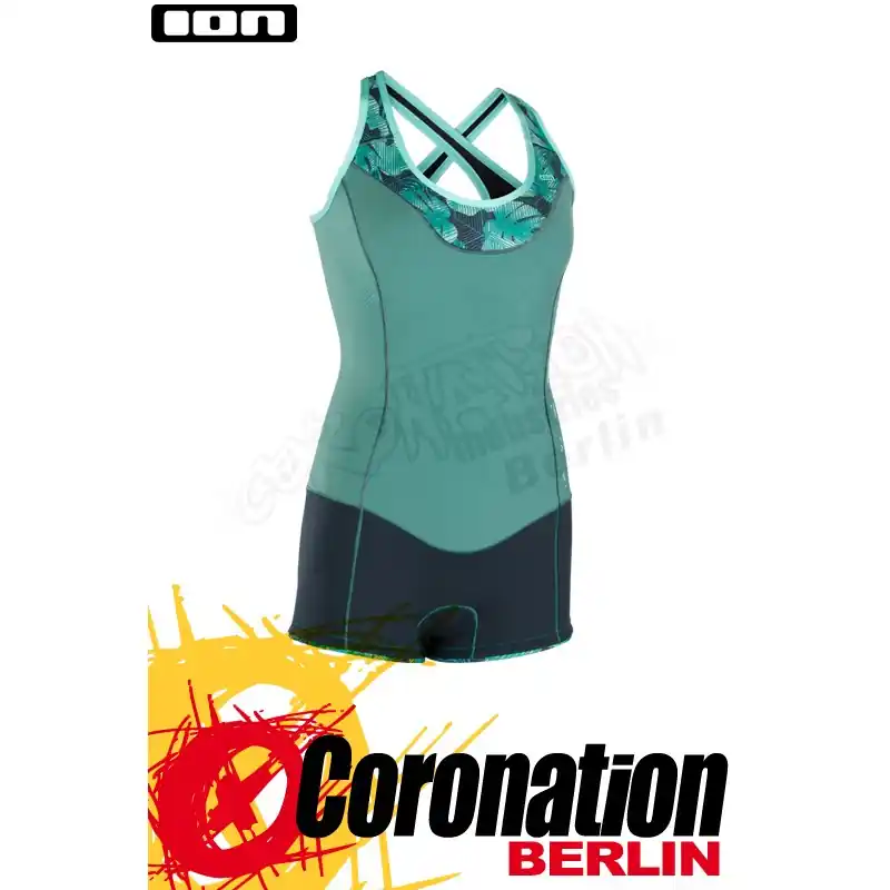 Top-Seller ION MUSE SHORTY CROSSBACK 1,5 DL 2019 Neoprenanzug sea green
