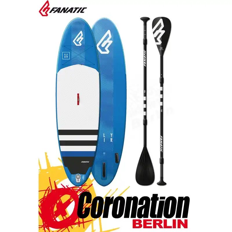 Fanatic FLY AIR SUP PACKAGE 2019 Board + Paddle Mega-Angebot