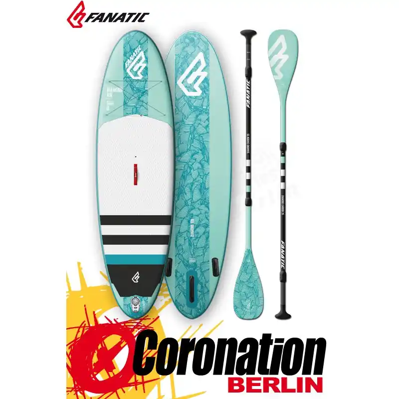 Billig Fanatic DIAMOND AIR SUP PACKAGE 2019 Board + Paddle