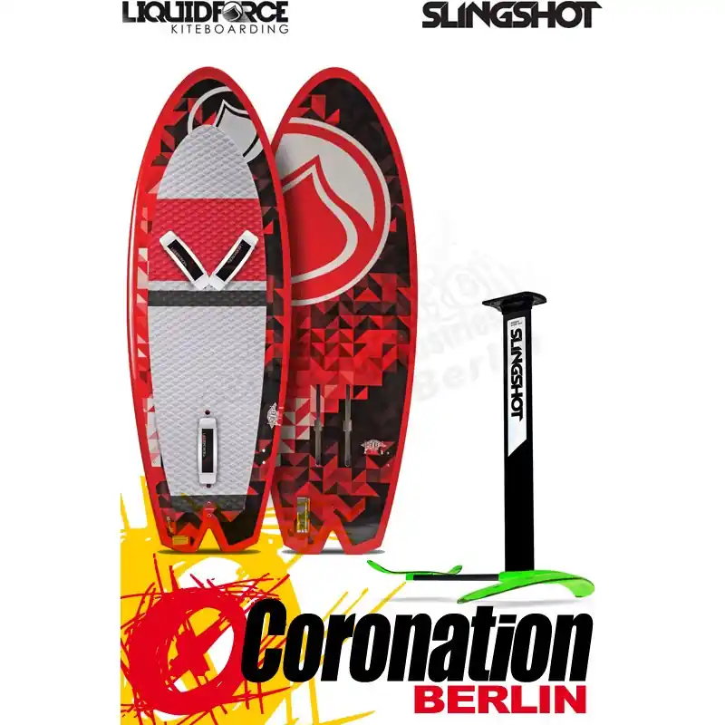 Nur Für Kurze Zeit Liquid Force Rocket + Slingshot NF2 Foilset