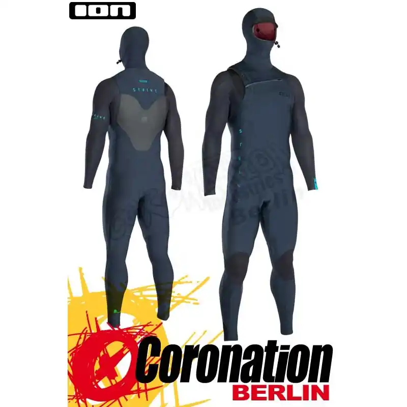 Solange Der Vorrat Reicht ION Strike Amp Semidry Hood 6/5 FZ DL 2020 dark blue/black