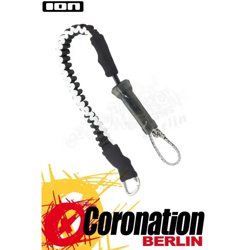 Zertifiziert ION Kite Core Leash Short 2020 black 55cm