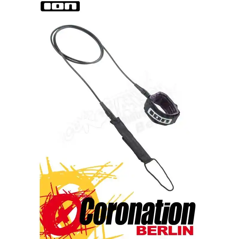 ION Surfboard Tec Leash Comp 2020 black Preisreduziert