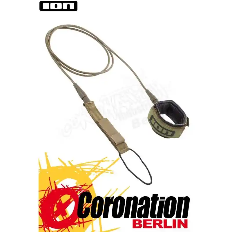 Angebot ION Surfboard Tec Leash Comp 2020 olive