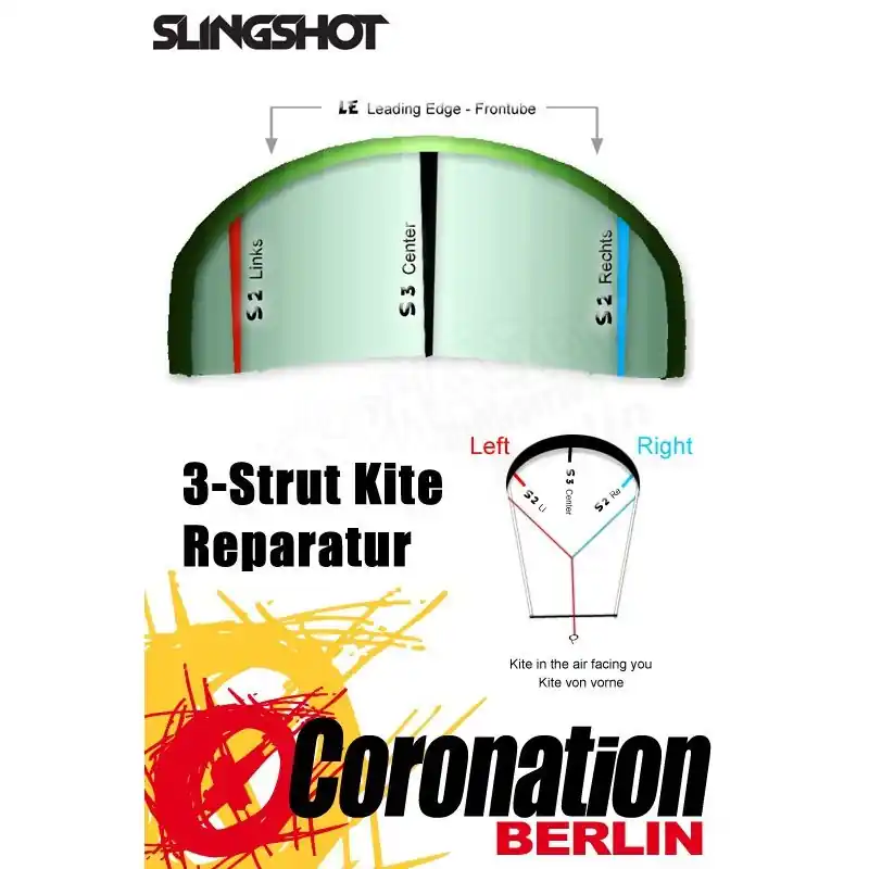 Neuheit Slingshot Rally 2019 Leading Edge Bladder Ersatzschlauch