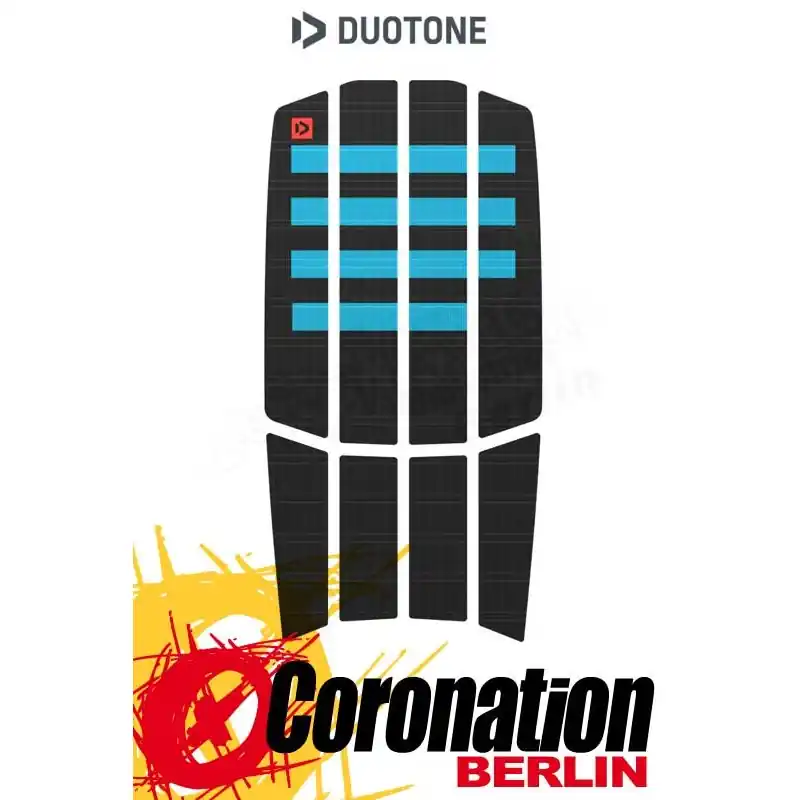 Duotone Traction Pad Team 3mm - Front türkis Preisknaller