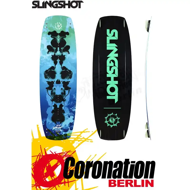 Slingshot ASYLUM 2019 TEST Kiteboard 141 + Bindung Direktkauf