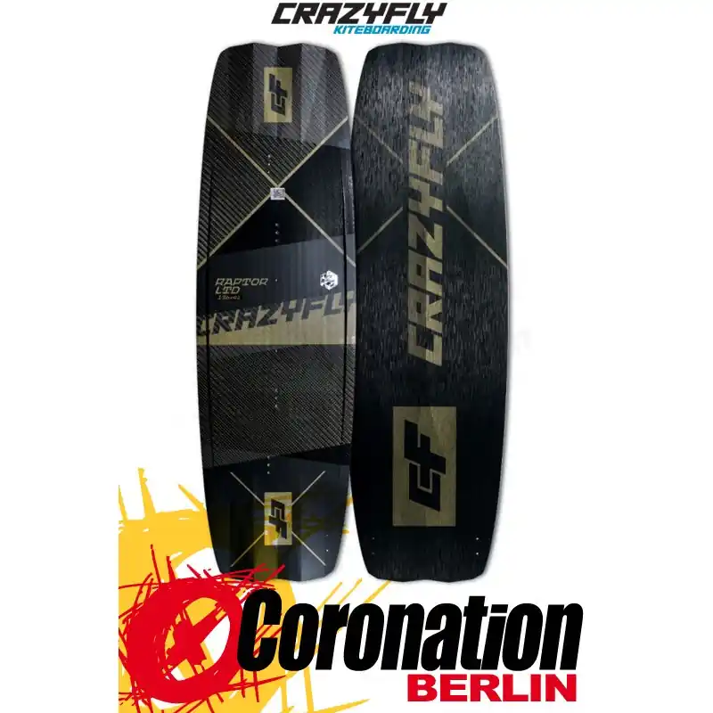 Finale Aktion CrazyFly RAPTOR LTD 2020 Kiteboard