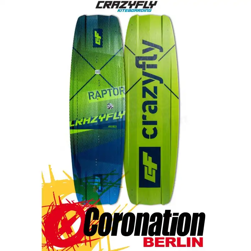 CrazyFly RAPTOR Kiteboard - HARDCORE SALE Neu