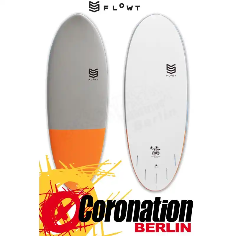 Flowt MARSHMALLOW 5‘6 2020 Surfboard orange Solange Der Vorrat Reicht