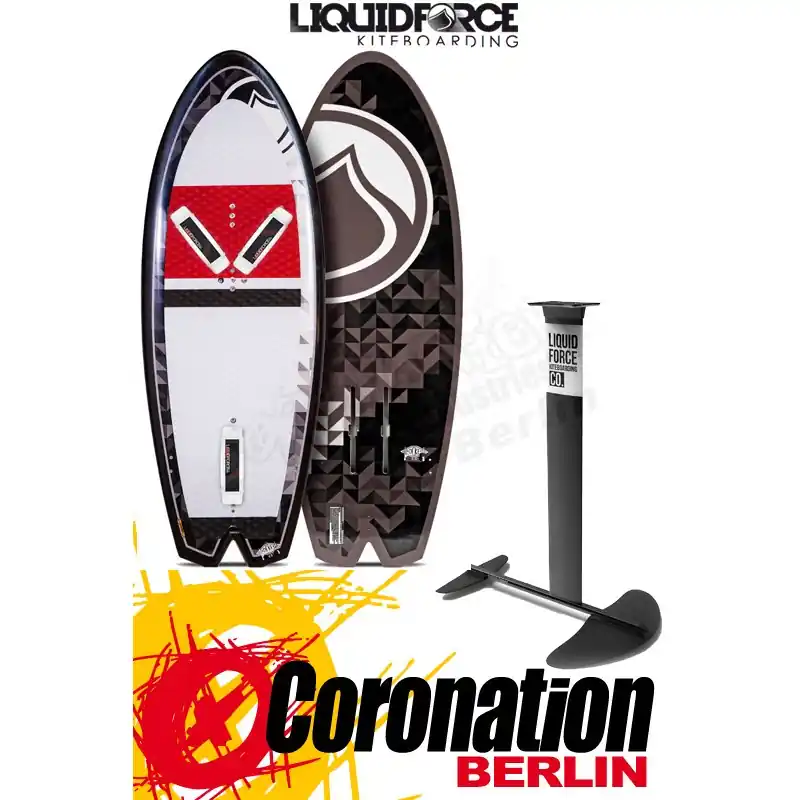 Geprüft Liquid Force ROCKET 4‘8‘‘ + ROCKET Foilset
