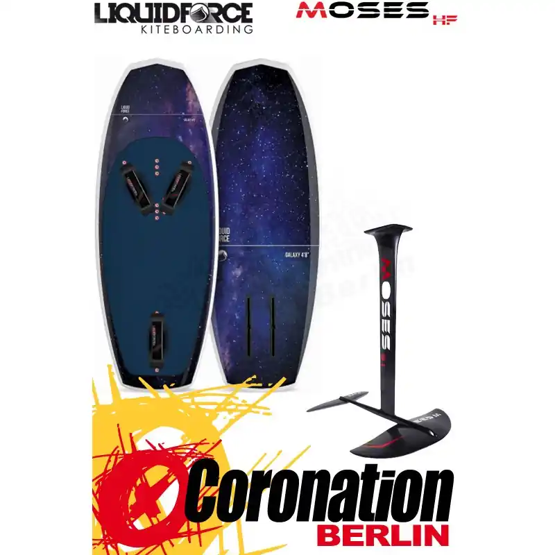 Neu Im Sortiment Liquid Force GALAXY + Moses ONDA 91 Foilset