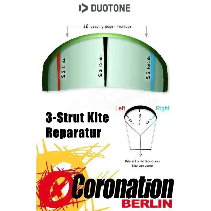 Markenware Duotone Neo 2020 / 2021 Bladder Ersatzschlauch Fronttube & Struts