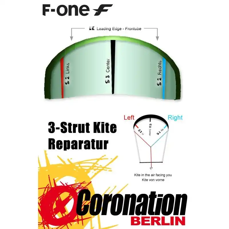 Rabatt Bladder F-ONE Bandit 1 2008 Fronttube Leading Egde