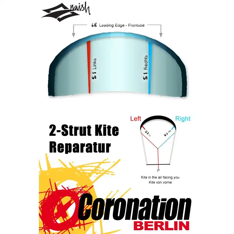 Naish Fly 2014 Bladder Fronttube Leading Edge Angebot