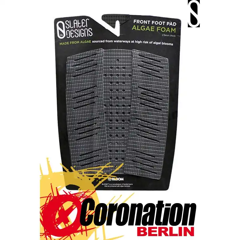 Preis Gesenkt Slater Designs FRONT FOOT TRACTION PAD black/grey