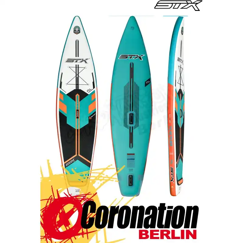 STX TOURER 11‘6‘‘ WINDSURF OPTION 2019 SUP Board black/white/mint Neuheit