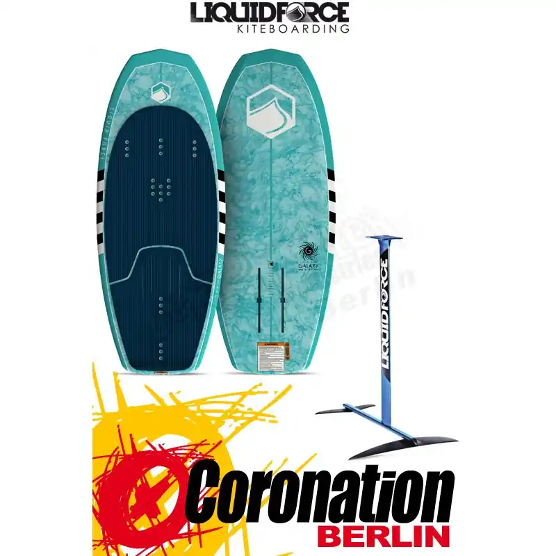Liquid Force GALAXY 4‘2‘‘ + HAPPY Foilset Schneller Versand