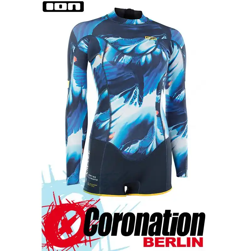 Kracherpreis ION AMAZE SHORTY LS 2.0 BZ DL 2021 Neoprenanzug blue capsule
