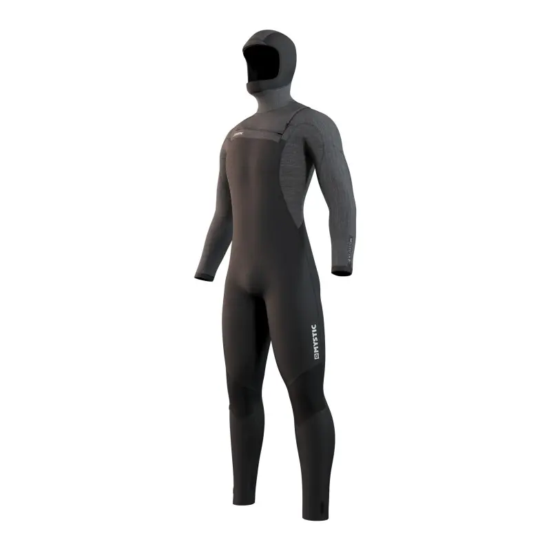 Mystic VOLTT HOODED FULLSUIT 6/4/3 MM FZ 2021 Neoprenanzug 2021 Black Preisknaller