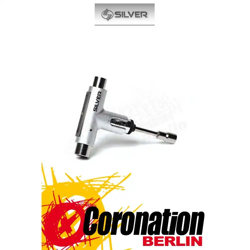 Neu Im Sortiment Silver SKATE TOOL - Metallic Silver