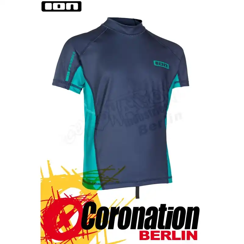 Sofort Bestellen Ion CAPTURE 2019 Rashguard Boys Blue/Golf Green