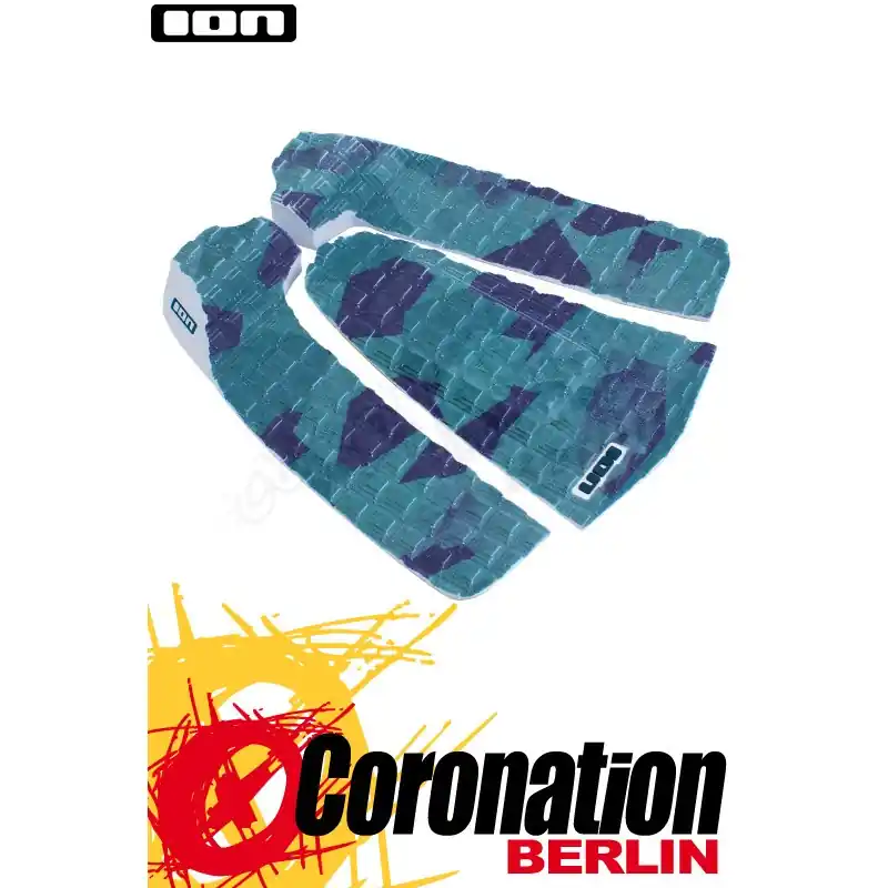 ION SURFBOARD PADS CAMOUFLAGE 3 PCS petrol/camo Heißes Angebot