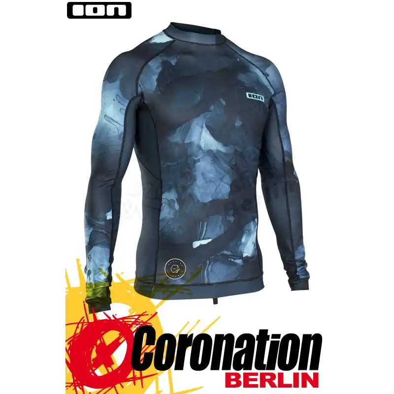 Neue Ware Ion RASHGUARD MAZE 2019 L/S Dark Blue Capsule