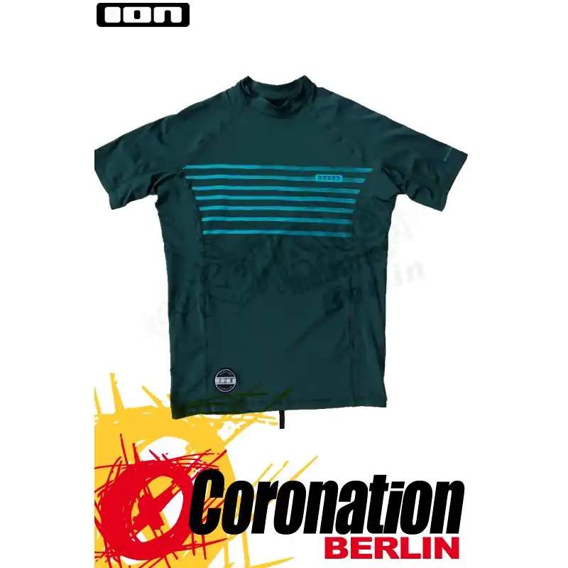 Zertifiziert Ion RASHGUARD S/S Green