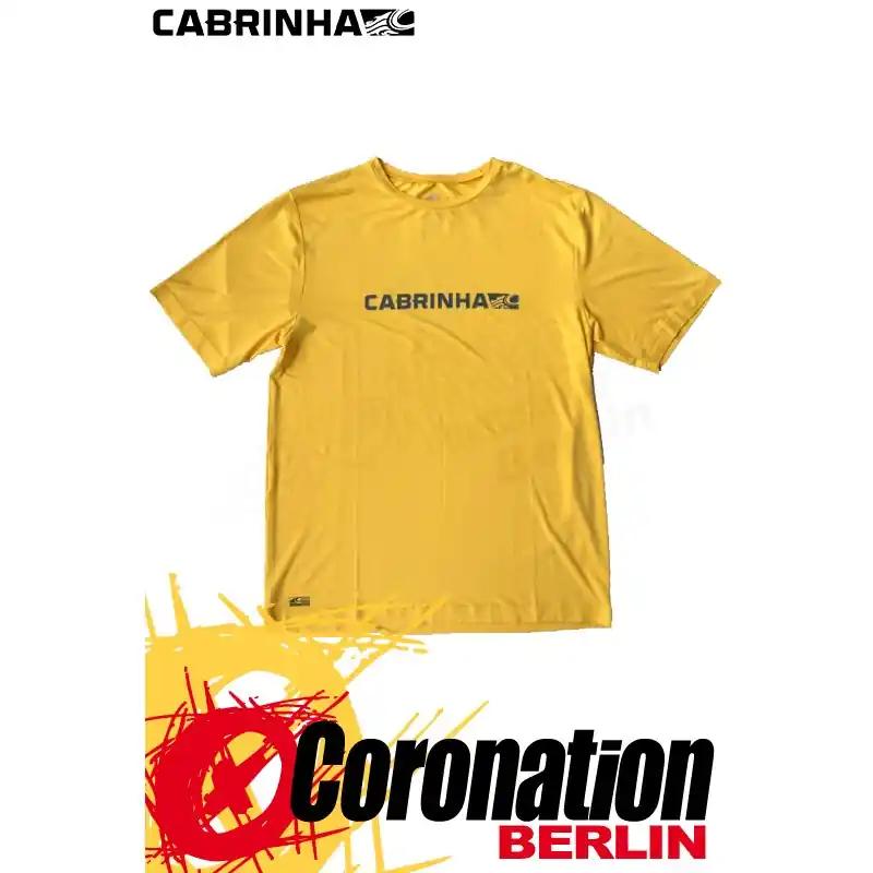Schnäppchen Cabrinha WATER TEE S/S Gelb