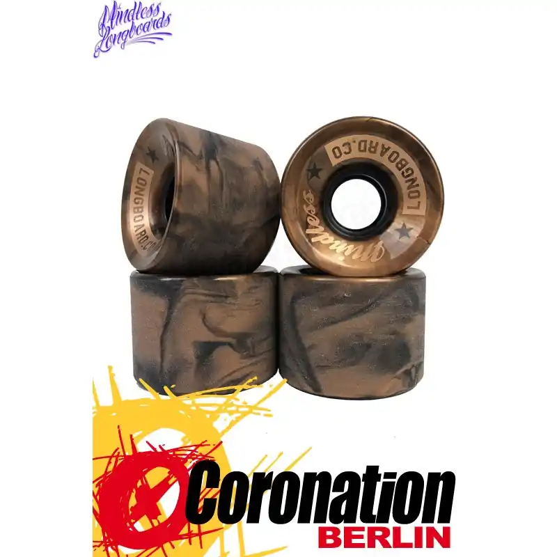 Nur Heute Mindless CRUISER Wheels Swirl Brown