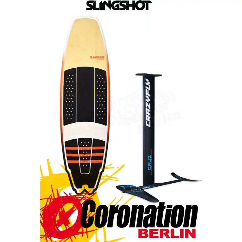 Angebot Slingshot CONVERTER 5‘4‘‘ 2020 + CrazyFly CRUZ 690 Foilset
