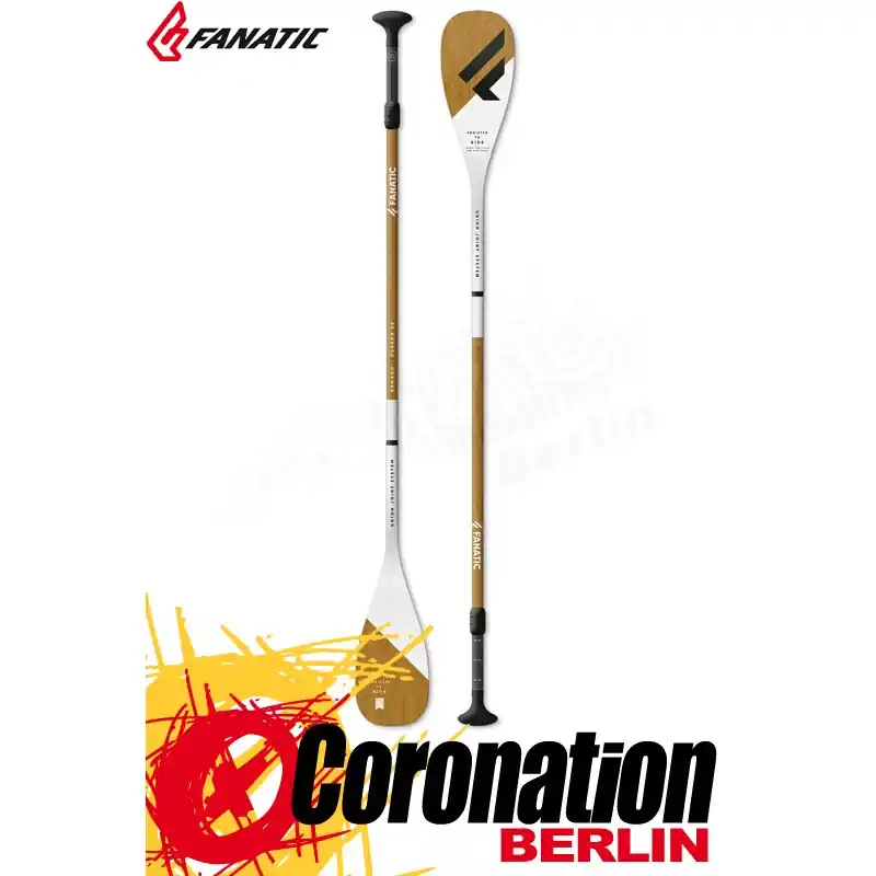 Letzte Chance Fanatic BAMBOO CARBON 50 ADJ 2020 SUP Paddle