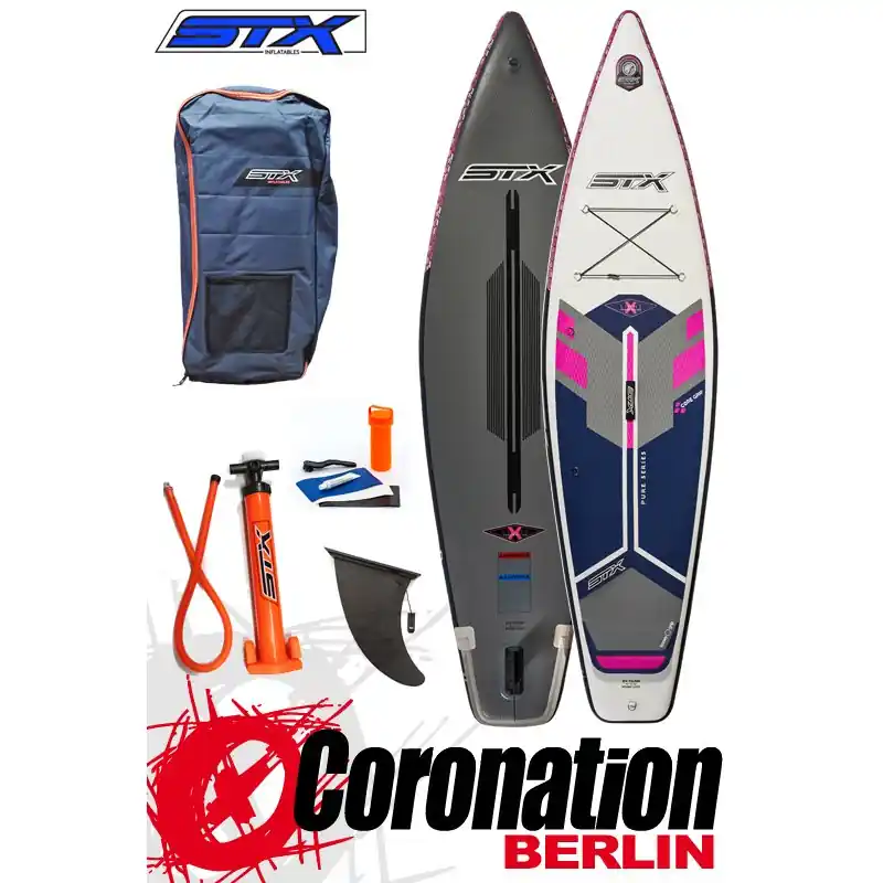 Finale Aktion STX 2021 PURE TOURER SUP Board SET 10‘4‘‘x31‘‘x5‘‘ Purple Blue