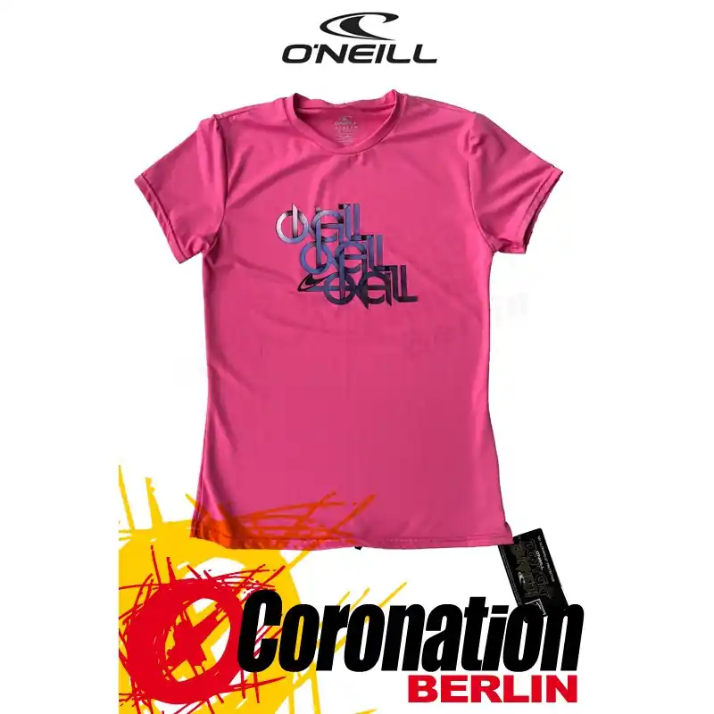 Solange Der Vorrat Reicht ONeill RASHGUARD WOMEN Pink