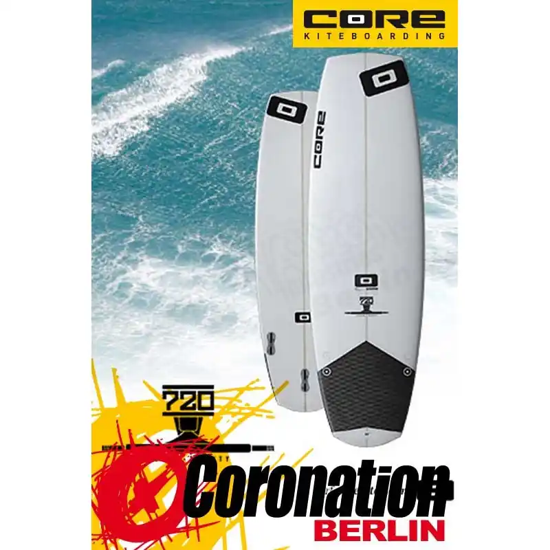 Highlight CORE 720 TEST Waveboard 5´3 mit Frontpads