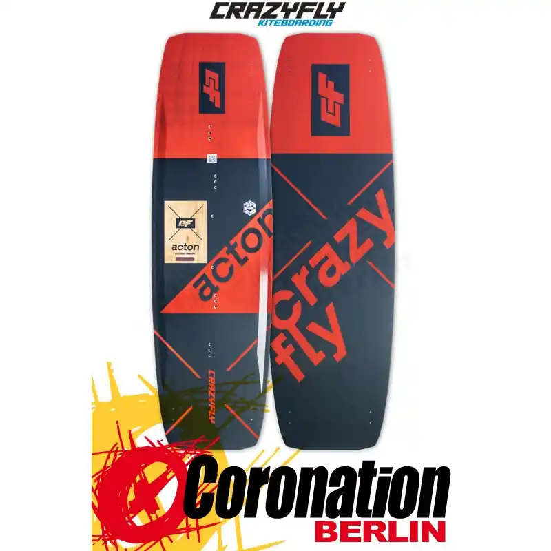 CrazyFly ACTON Kiteboard + BINARY Bindung Preiswert