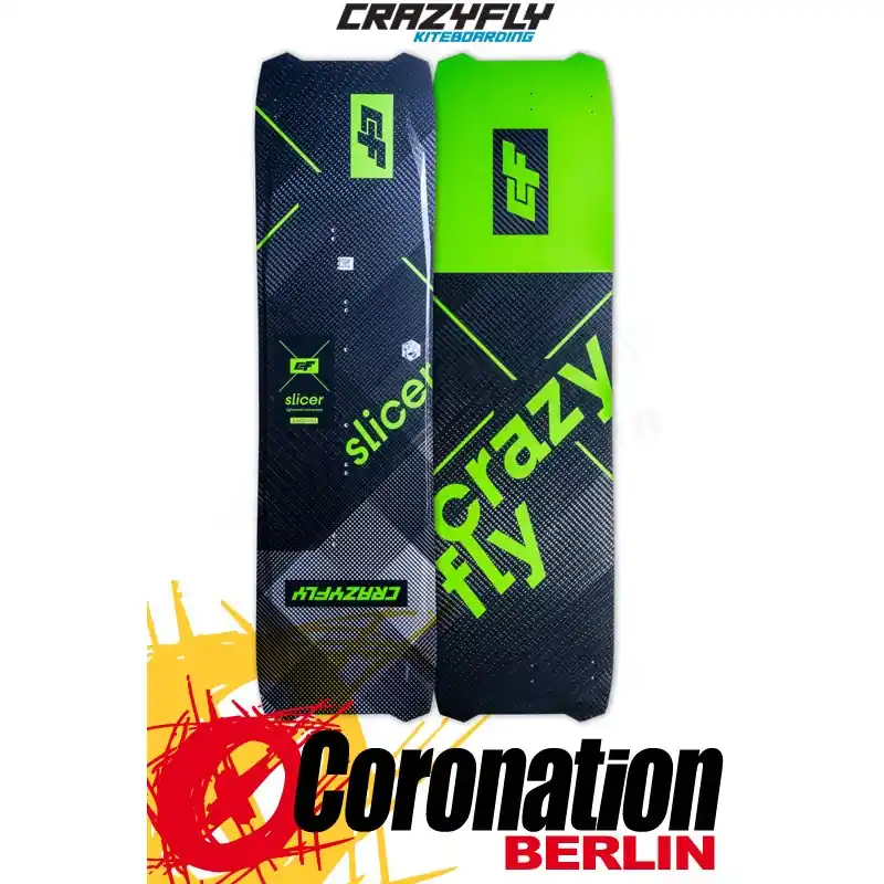 Super-Preis CrazyFly SLICER 2022 CARBON Kiteboard