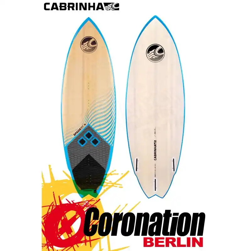 Cabrinha SPADE 2020 5‘6 TEST Board + Frontpad Markenprodukt