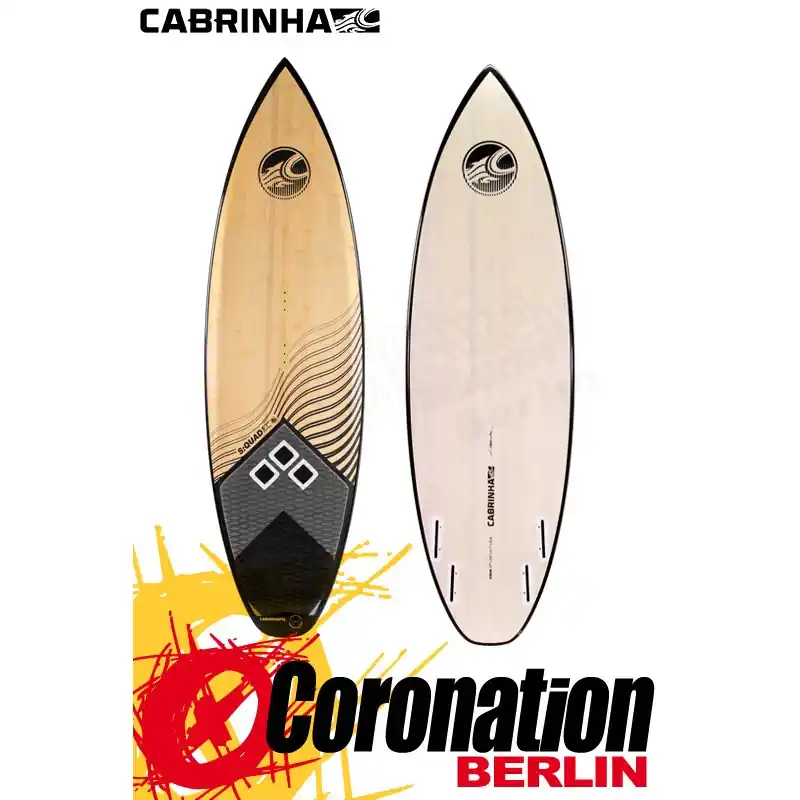 Cabrinha S QUAD 2019 TEST 5‘9 Waveboard + Frontpad Beliebt