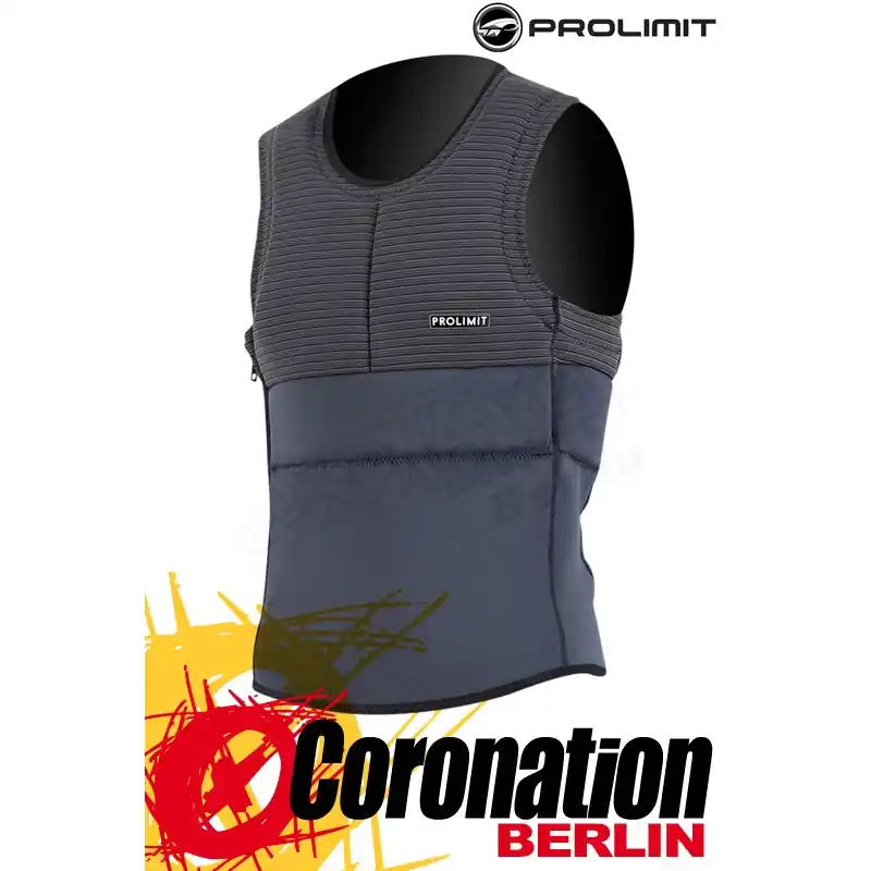 Prolimit PREDATOR VEST FULL PADDED SIDEZIP Prallschutzweste black Sichere Zahlung